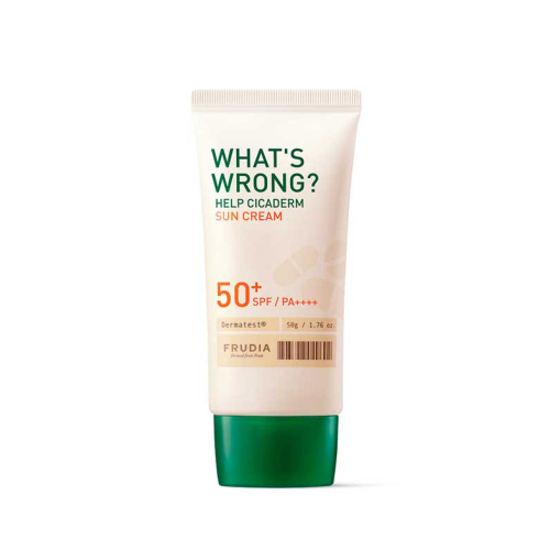 Frudia - Sonnenschutz für das Gesicht What's Wrong Solar Help Cicaderm SPF 50+ PA++++