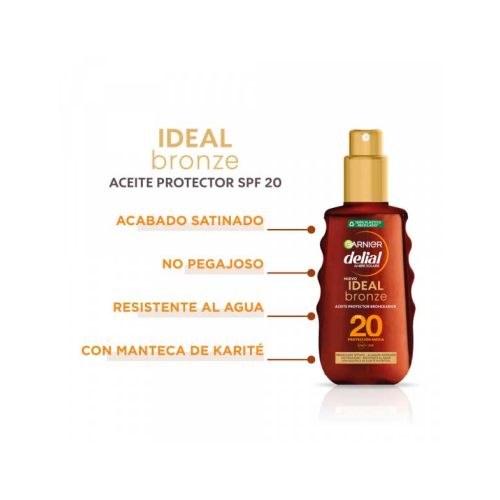 Garnier - Schützendes Bräunungsöl Ideal Bronze Delial - SPF20