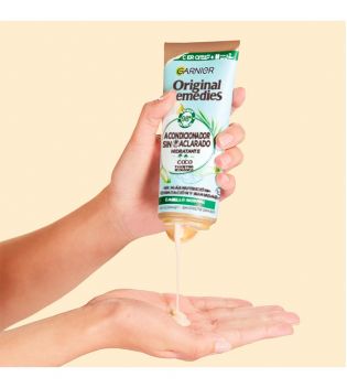 Garnier - Leave-in Conditioner Kokoswasser und Aloe Vera Original Remedies 200ml - Normales Haar