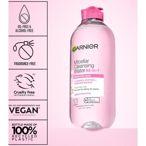 Garnier - Mizellenwasser All-in-One 400ml - Für alle Hauttypen