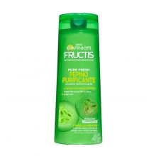 Garnier - Pure Fresh Shampoo Fructis  Gurke Reinigung - Fett, Haare ohne Silikon paraben