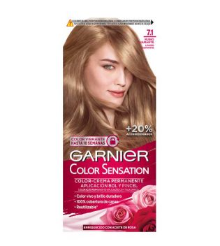 Garnier - Color Sensation Haarfärbemittel - 7.1: Blonder Diamant