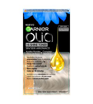 Garnier – Coloration Olia Hi-Shine Toner für gebleichtes oder aufgehelltes Haar – Aschblond