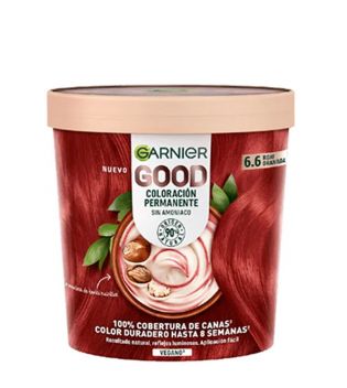 Garnier – Permanente Färbung ohne Ammoniak. Gut – 6.6: Granatapfelrot