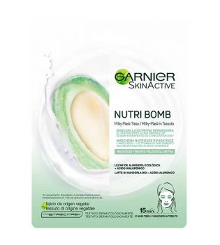 Garnier - Pflegende und reparierende Gesichtsmaske Nutri Bomb - Mandelmilch
