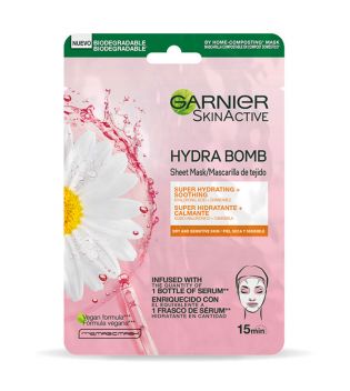 Garnier - Tissue Mask Hydra Bomb - Trockene und empfindliche Haut