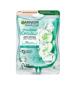Garnier - *Skin Active* - Anti-Müdigkeitsmaske Hyaluronic Cryo Jelly - Müde Haut