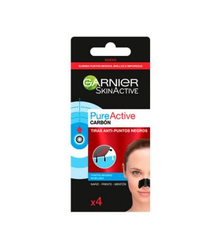 Garnier - Pure Active Cleansing Nose Pore Strips - Kohle