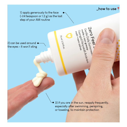 Geek & Gorgeous - Gesichts-Sonnenschutz Zero Peel SPF 50