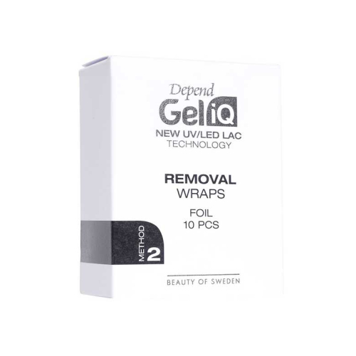 Depend - Nagellackentfernerbänder Gel iQ Removal Wraps Folie Method 2