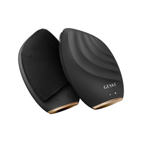 GESKE – Sonic 5-in-1-Gesichtsreinigungs- und Massagebürste – Schwarzgold