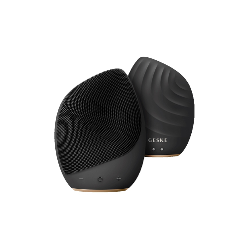 GESKE – Sonic 5-in-1-Gesichtsreinigungs- und Massagebürste – Schwarzgold