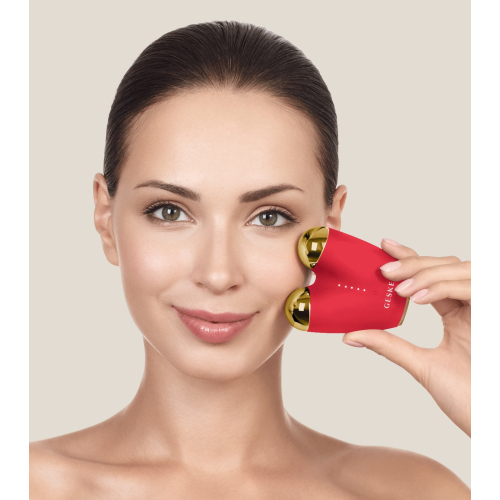 GESKE - *I love myself* - Massagegerät Microcurrent Face-Lifter 6 In 1 - Red