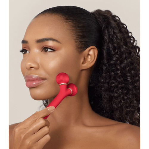 GESKE - *I love myself* - 4-in-1 Schall-Gesichtsroller - Red