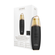 GESKE – Reiniger MicroCurrent Skin Scrubber & Blackhead Remover 9 en 1  – Schwarzes Gold