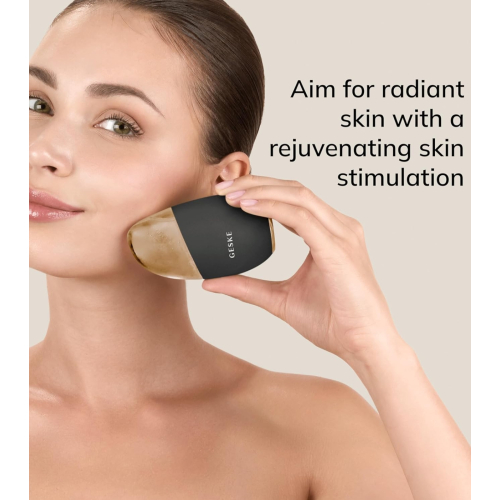 GESKE - 7-in-1 Augen- und Gesichtsmassagegerät Cool & Warm - Black Gold