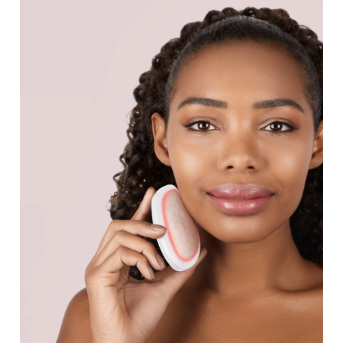 GESKE – Sonic Warm & Cool 9-in-1-Gesichtsmaske – Weiß-Roségold