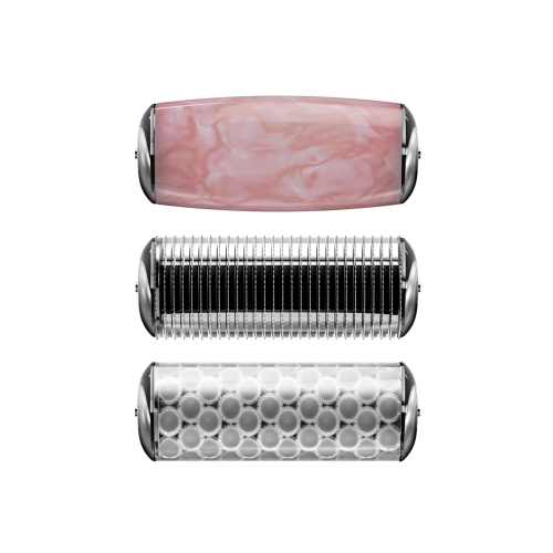 GESKE – 9-in-1-Mikronadel-Gesichts- und Körperroller – Schwarzgold