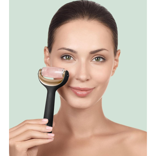 GESKE – 9-in-1-Mikronadel-Gesichts- und Körperroller – Schwarzgold