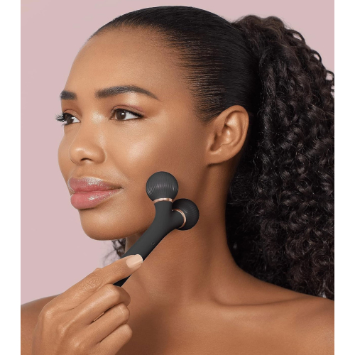 GESKE – 4-in-1-Sonic-Gesichtsroller – Schwarzgold