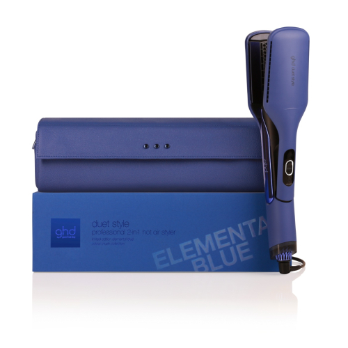 ghd - *Colour Crush* – 2-in-1-Haarglätter Duet Style – Indigoblau
