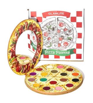 Glamlite - Pizza Lidschatten Palette