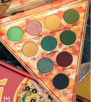 Glamlite - Pizza Slice Lidschatten Palette - Veggie Lovers