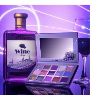 Glamlite - *Happy Hour Collection* - Lidschatten-Palette Wine
