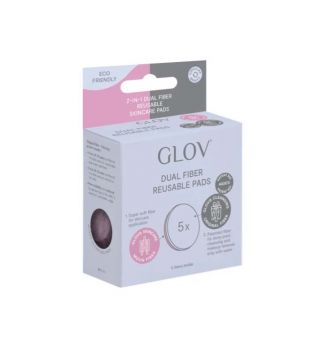 Glov – 2-in-1 wiederverwendbares Make-up-Entferner-Pad-Set