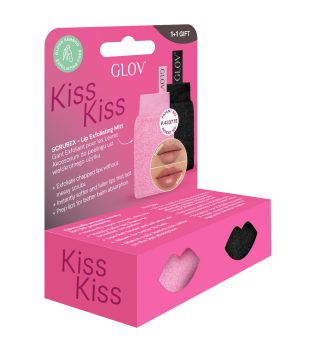GLOV - *Amore Collection* – Peeling-Lippenhandschuh-Duo Scrubex Kiss&Kiss Set
