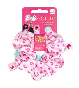 GLOV - *Barbie* - Packung mit 2 Haargummis - Größe L