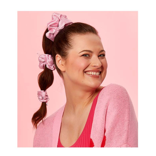 GLOV – *Barbie* – Packung mit 3 Haargummis – Pink Panther