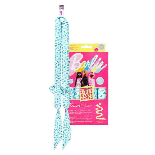 GLOV – *Barbie* – Set zum Locken von Haaren ohne Hitze Cool Curl - Blue Panther