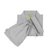 GLOV – Ultra saugfähiger Frottee-Bademantel Kimono Style – Grau