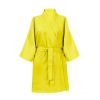 GLOV – Ultra saugfähiger Frottee-Bademantel Kimono Style – Limette