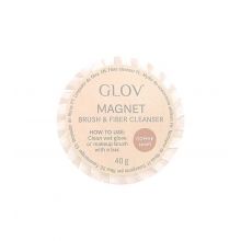 GLOV - Feste Seife für Bürsten und Handschuhe Magnet - Coffee