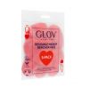GLOV - Packung mit 5 wiederverwendbaren Make-up-Entfernungsscheiben Heart Pads