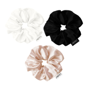 GLOV – Packung mit 3 Haargummis Satin Scrunchies Größe L