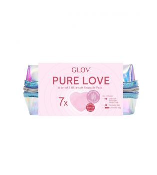 GLOV – Set Make-up-Entferner-Scheiben Pure Love