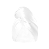 GLOV – Turban-Handtuch aus doppelseitigem Satin – Weiß