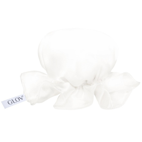 GLOV – Mini-Anti-Frizz-Satin-Turban – Weiß