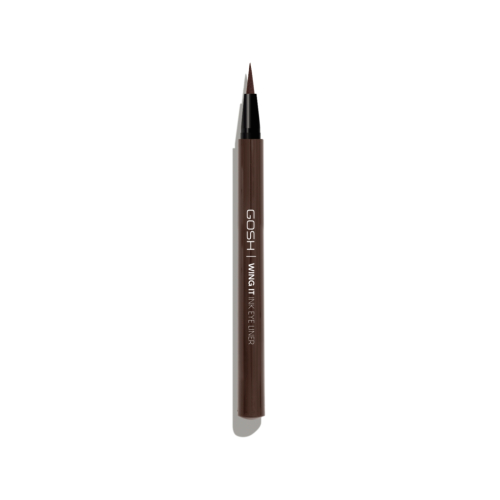 Gosh - Flüssiger Eyeliner Wing it Ink - 002: Intense Brown