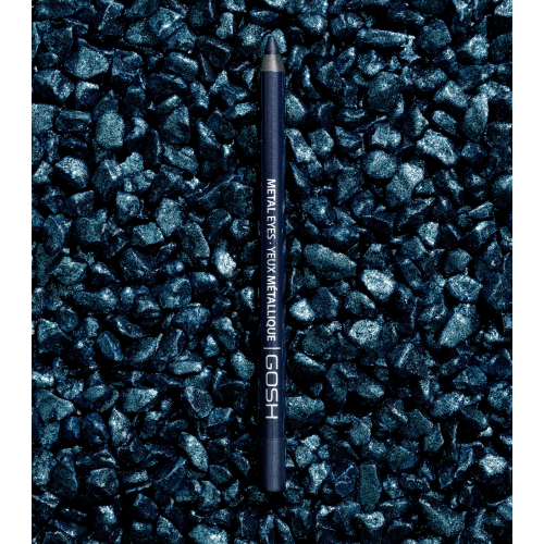 Gosh - Metal Eyes Eye Liner Waterproof - 008: Sapphire Night
