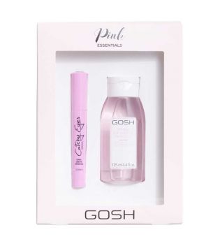 Gosh - Set aus Wimperntusche und Make-up-Entferner Pink Essentials