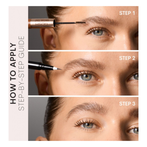 Gosh - Augenbrauentönung - Brow Tint - 002: Dark Brown