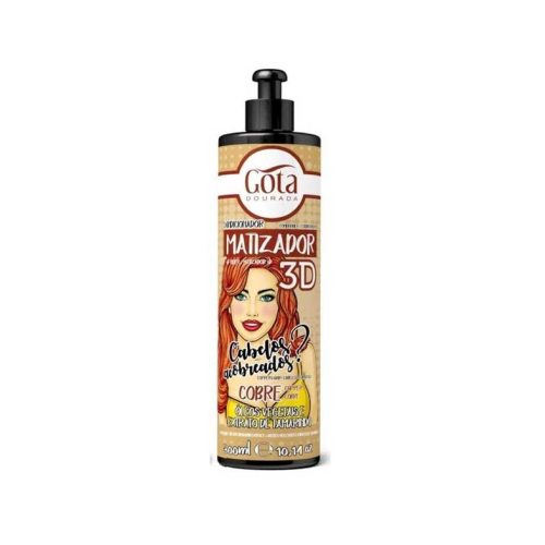 Gota Dourada - 3D Toning Conditioner - Kupferhaar