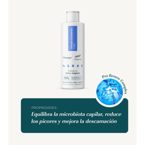 Green Cornerss - Erbsenshampoo - Empfindliche Kopfhaut
