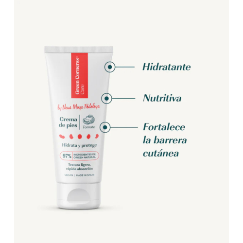 Green Cornerss - Feuchtigkeitsspendende Fußcreme mit Tomate