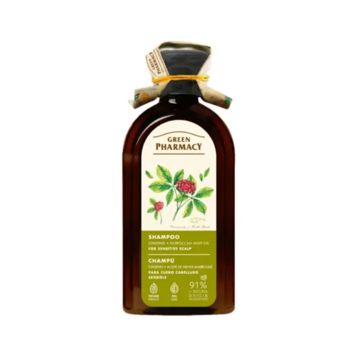 Green Pharmacy – Ginseng-Shampoo – Empfindliche Kopfhaut