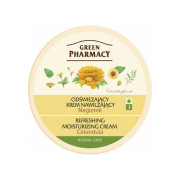 Green Pharmacy - Erfrischende und feuchtigkeitsspendende Creme für trockene Haut - Calendula